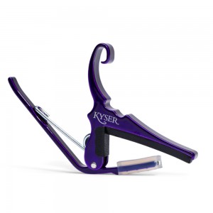 Kyser KG6P Quick-Change Guitar Capo - Purple